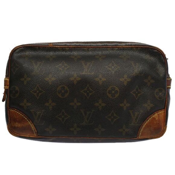 LOUIS VUITTON Monogram Marly Dragonne GM Clutch Bag - Picture 2 of 16
